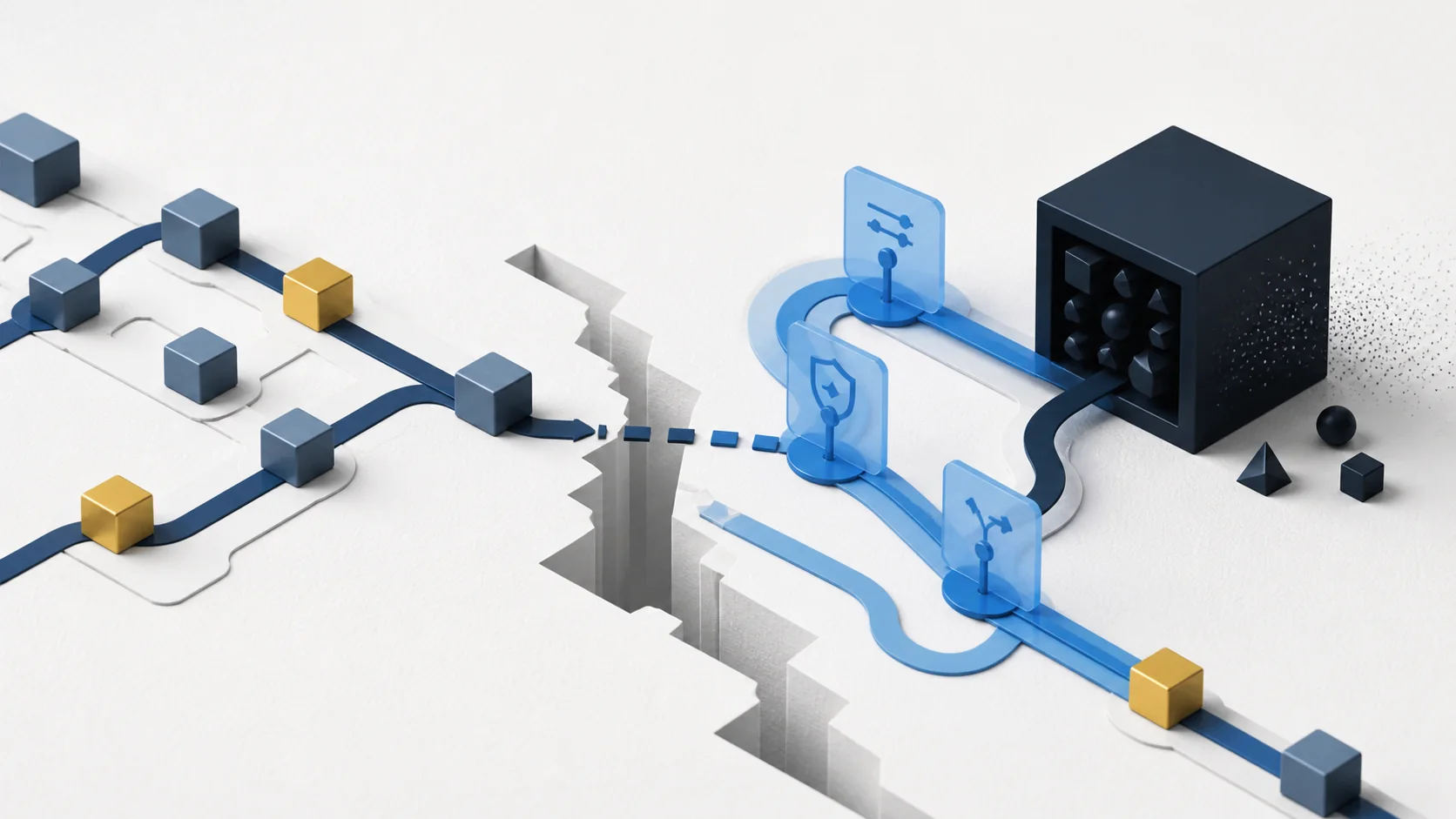 Editorial illustration for Inventory AI and the Resilience Reversal