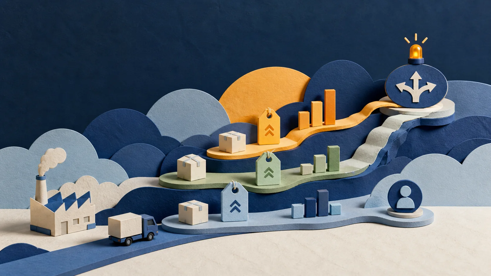 Editorial illustration for Tariffs: The Slow Climb Retailers Underestimated