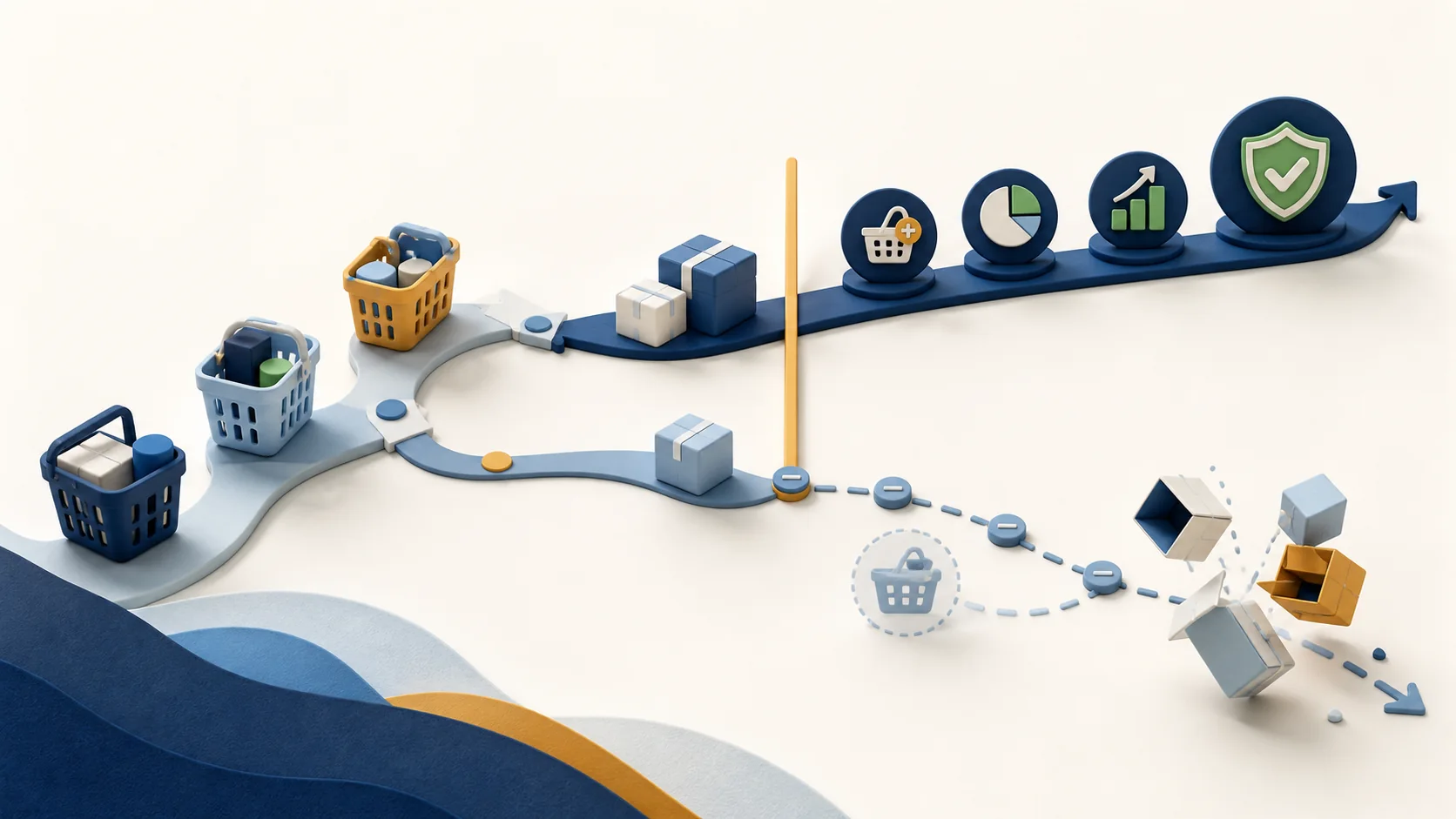Editorial illustration for Free Shipping: The Word That Costs the Most at Checkout