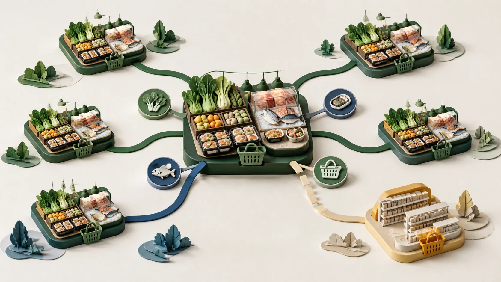 Expanded grocery footprint creating new specialty experience choices beyond standard aisles.