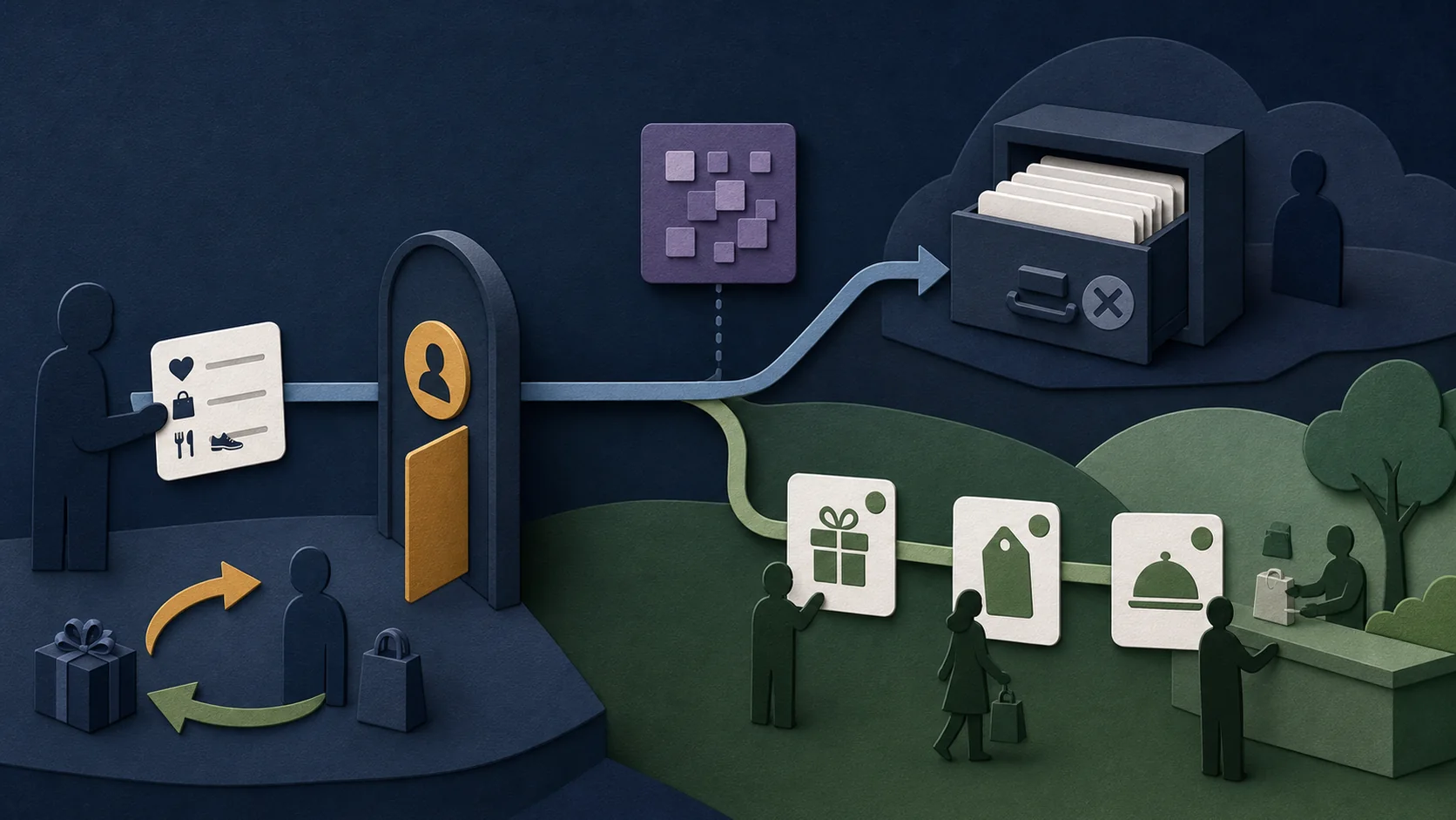 Editorial illustration for 91% of Customers Already Said Yes. Most Programs Never Ask.