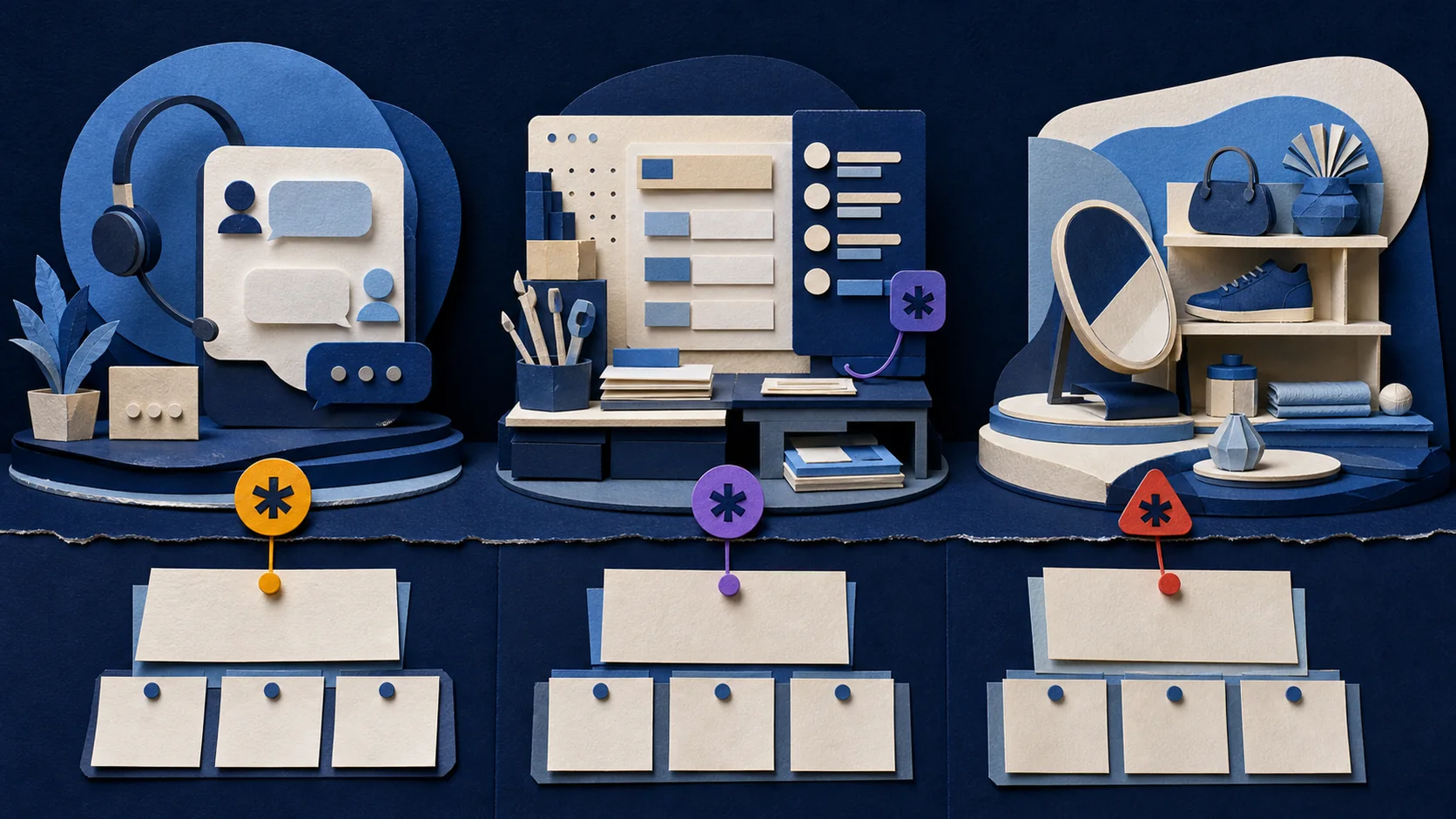Editorial illustration for Every 2026 CX Success Story Has the Same Asterisk