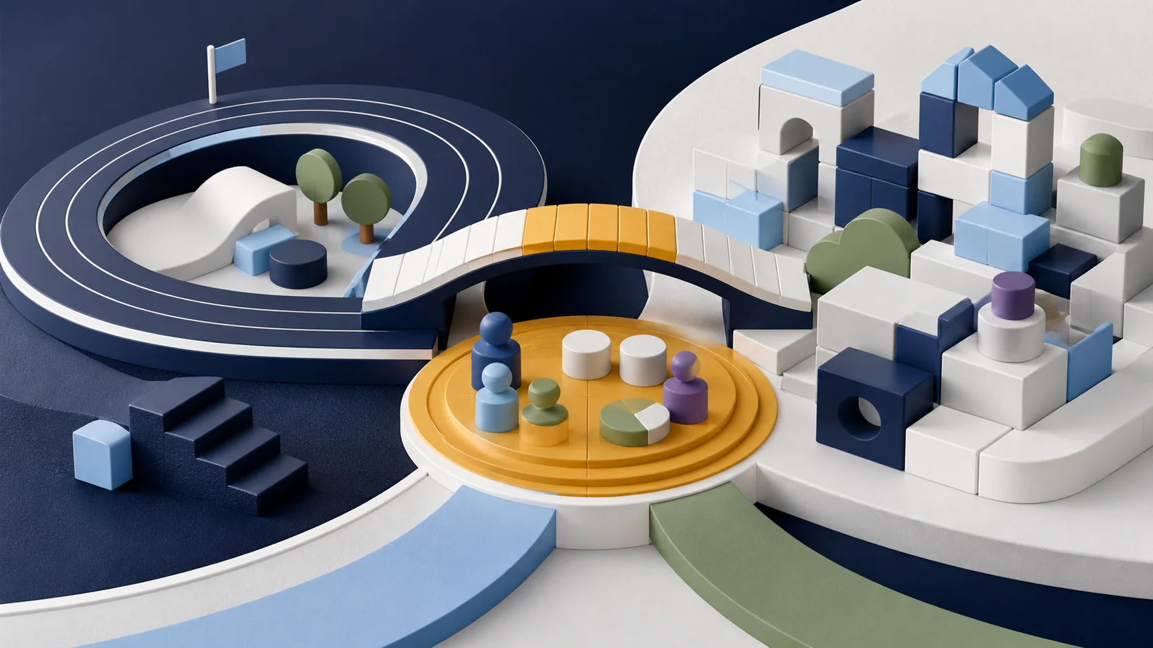 Editorial illustration for Nike's Kids Business Fell 5%. Then It Partnered With LEGO.