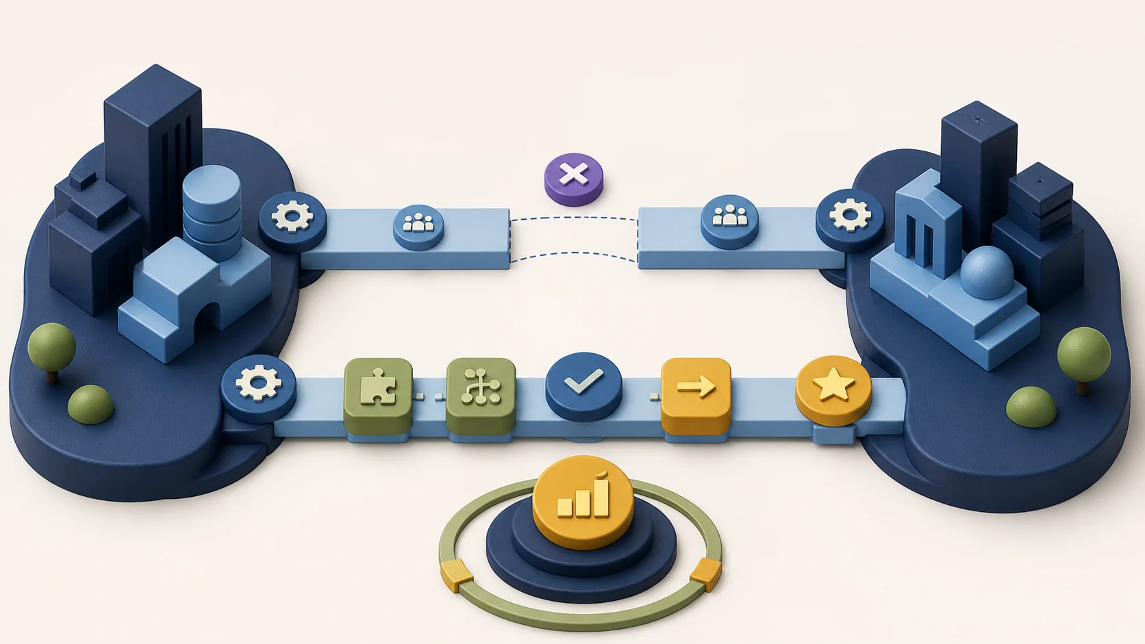 Editorial illustration for 86% of Collaborating Companies Saw Higher Sales. Most Still Aren't Collaborating.