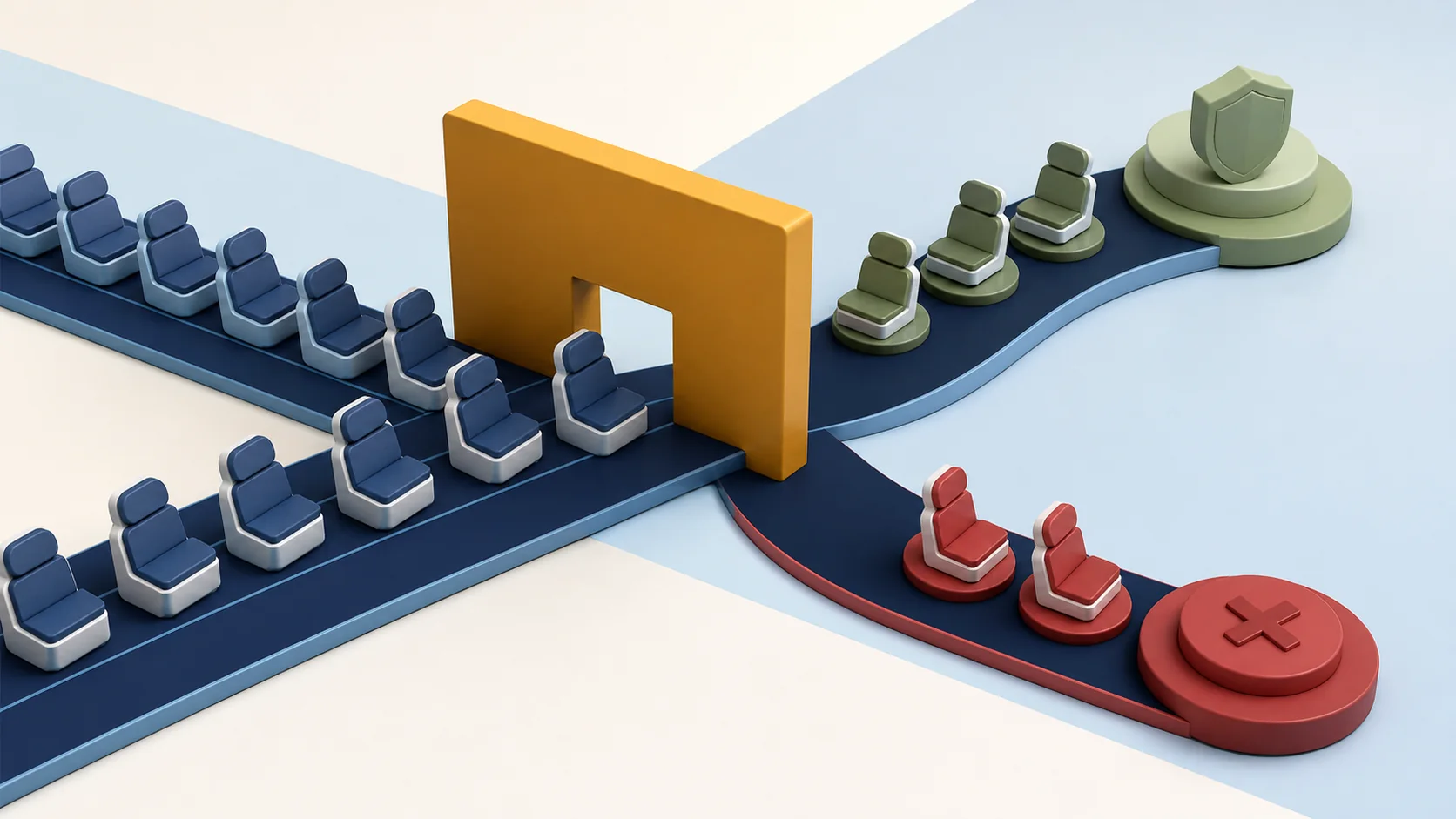 Editorial illustration for 1.66 Million Delayed Flights and a Right Most Travelers Never Check