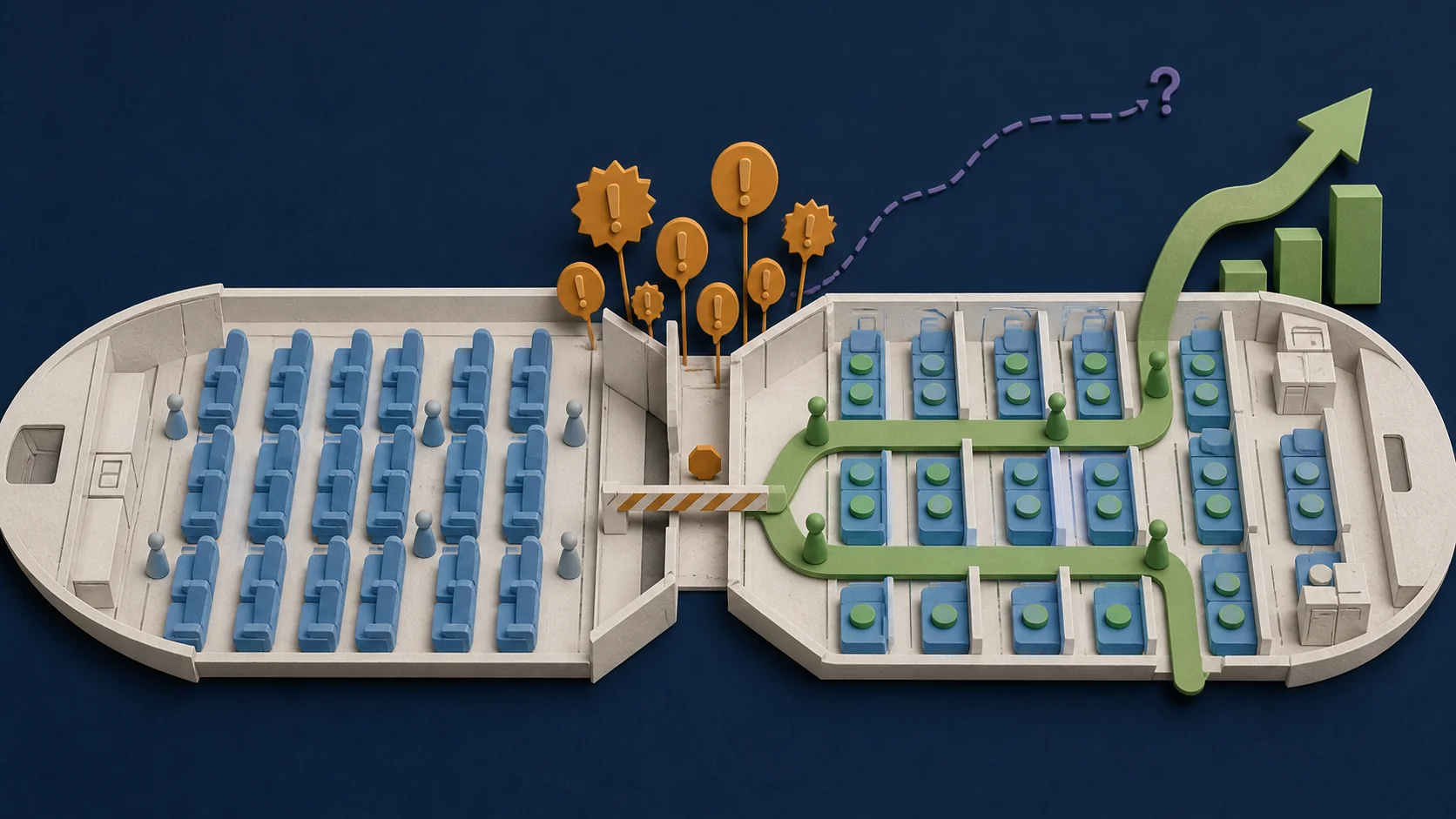 Editorial illustration for The Backlash Was Loud. The Buy-Up Rate Tripled Anyway.
