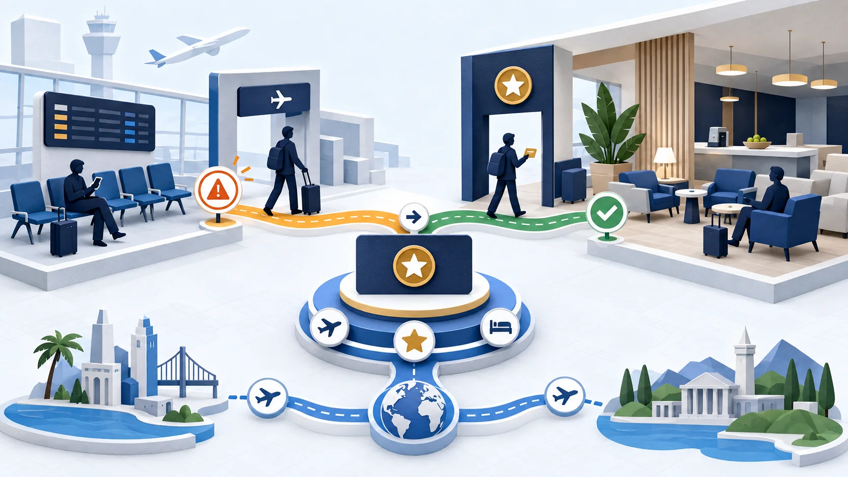 Hyatt's Airline Loyalty Reset Shows Why Partnerships Become Dead-End Experiences editorial illustration
