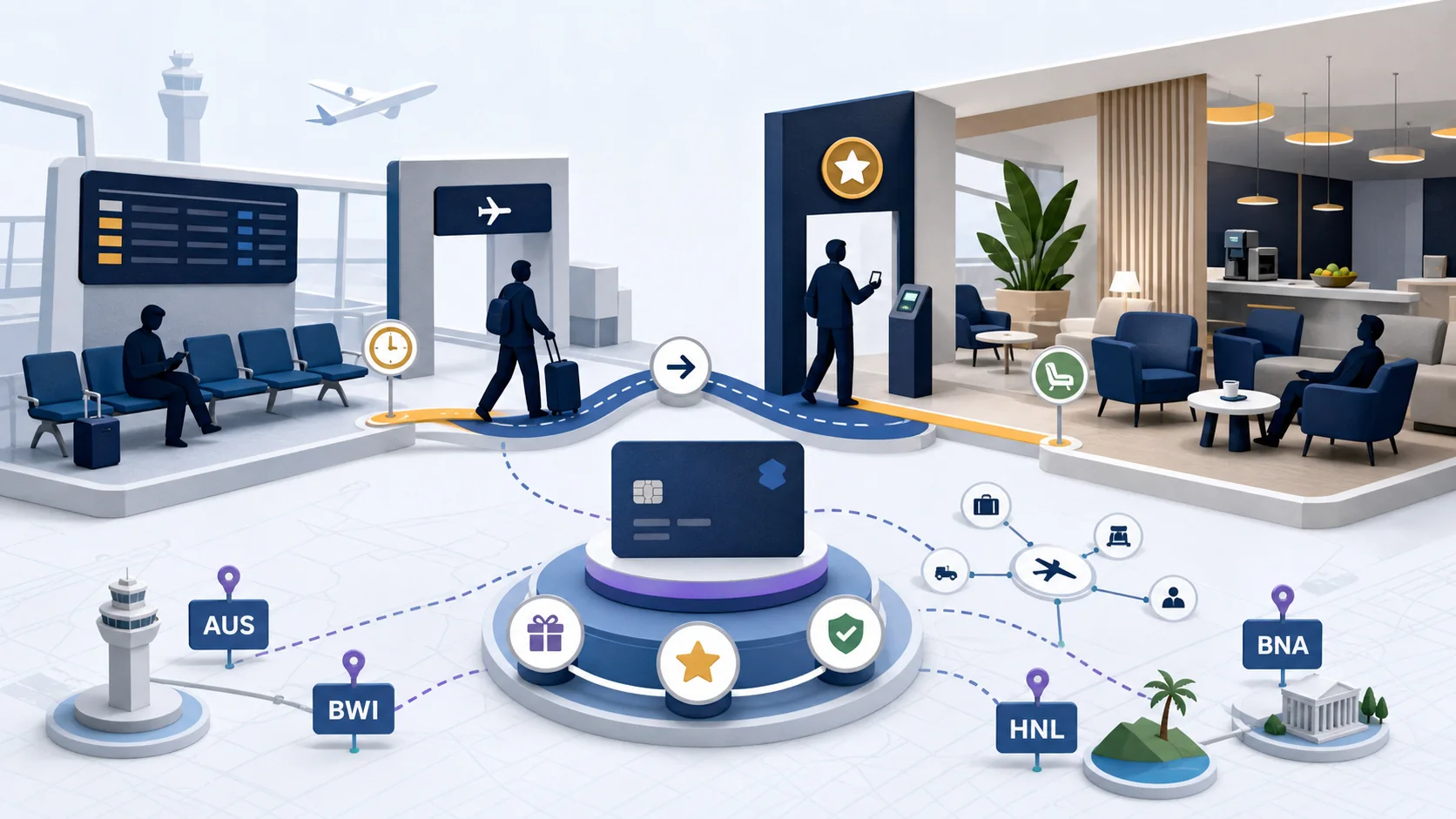 Southwest Just Made the Airport Lounge a Revenue Unknown editorial illustration