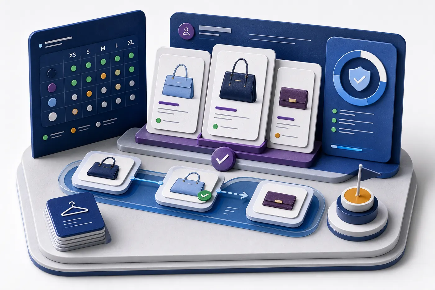 Advisory and inventory fit luxury retail signal illustration
