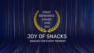 Great Experience Award June 2025 winner Joy of Snacks