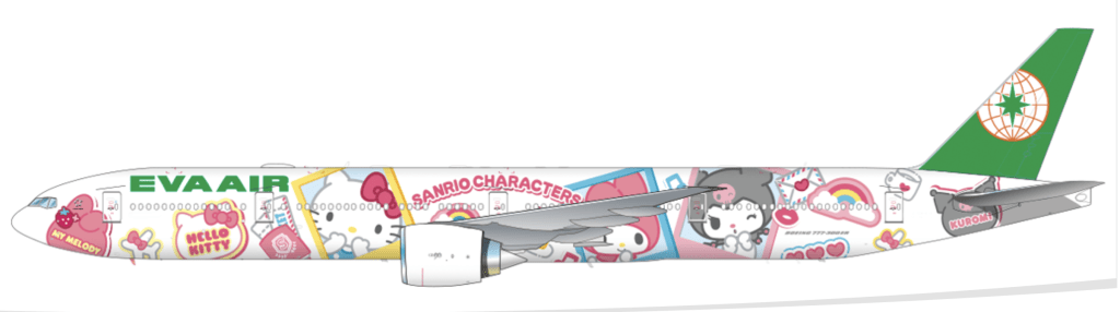 EVA Airways x Hello Kitty